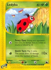 Ledyba (72) - Skyridge - Pokemon card