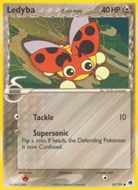 Ledyba (Delta Species) - EX Dragon Frontiers - Pokemon card