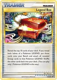 Legend Box - Undaunted - Pokemon card