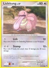 Lickitung - Secret Wonders - Pokemon card