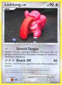 Lickitung - Platinum - Pokemon card
