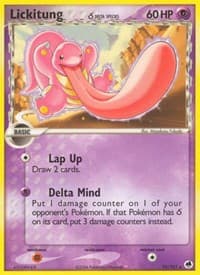 Lickitung (Delta Species) - EX Dragon Frontiers - Pokemon card