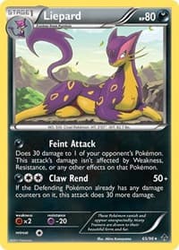 Liepard - Emerging Powers - Pokemon card
