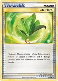 Life Herb - Unleashed - Pokemon card