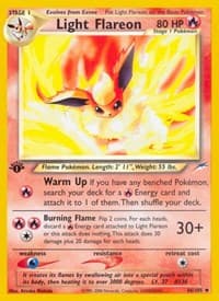Light Flareon - Neo Destiny - Pokemon card