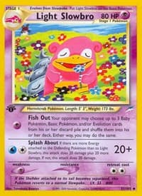 Light Slowbro - Neo Destiny - Pokemon card