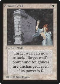 Animate Wall - Beta Edition - Magic: The Gathering card