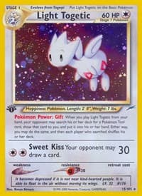 Light Togetic - Neo Destiny - Pokemon card