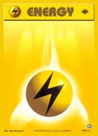 Lightning Energy - Neo Genesis - Pokemon card
