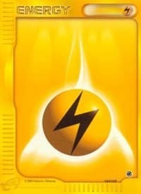 Lightning Energy - Expedition - Pokemon card