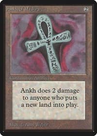 Ankh of Mishra - Beta Edition - Magic: The Gathering card