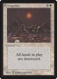 Armageddon - Beta Edition - Magic: The Gathering card