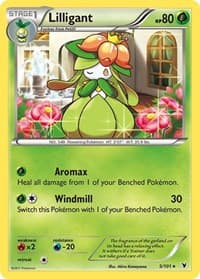 Lilligant - Noble Victories - Pokemon card