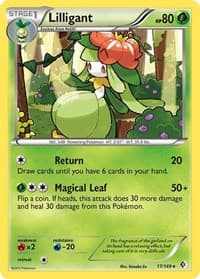 Lilligant - Boundaries Crossed - Pokemon card