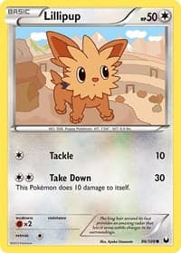 Lillipup - Dark Explorers - Pokemon card