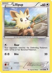 Lillipup - Boundaries Crossed - Pokemon card