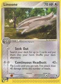 Linoone - EX Ruby and Sapphire - Pokemon card