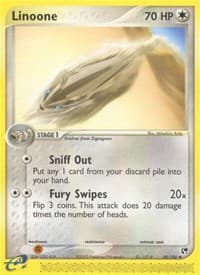 Linoone - EX Sandstorm - Pokemon card