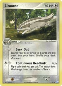 Linoone - EX Trainer Kit 1: Latias & Latios - Pokemon card