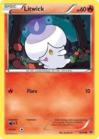 Litwick - Next Destinies - Pokemon card