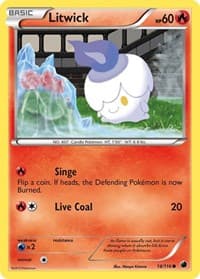 Litwick - Plasma Freeze - Pokemon card