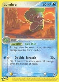 Lombre - EX Sandstorm - Pokemon card
