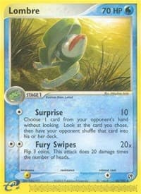 Lombre - EX Sandstorm - Pokemon card