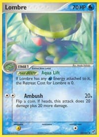 Lombre - EX Deoxys - Pokemon card