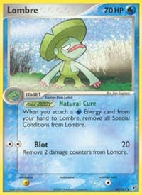 Lombre - EX Deoxys - Pokemon card