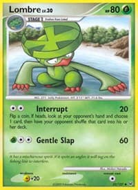 Lombre - Platinum - Pokemon card