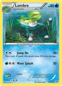 Lombre - Plasma Storm - Pokemon card
