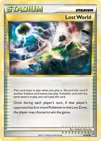 Lost World - Call of Legends - Pokemon card
