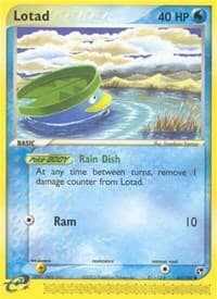 Lotad - EX Sandstorm - Pokemon card