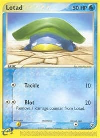 Lotad - EX Sandstorm - Pokemon card