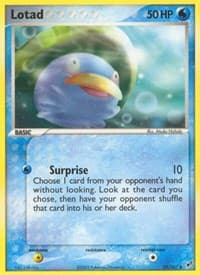 Lotad - EX Deoxys - Pokemon card