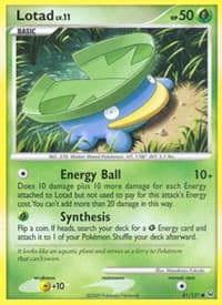 Lotad - Platinum - Pokemon card