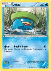 Lotad - Plasma Storm - Pokemon card