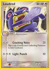 Loudred - EX Hidden Legends - Pokemon card
