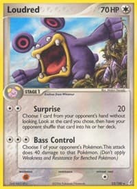 Loudred - EX Crystal Guardians - Pokemon card