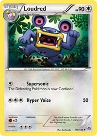 Loudred - Plasma Storm - Pokemon card