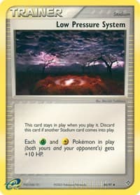 Low Pressure System - EX Dragon - Pokemon card