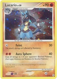 Lucario - Diamond and Pearl - Pokemon card