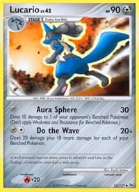 Lucario - Platinum - Pokemon card