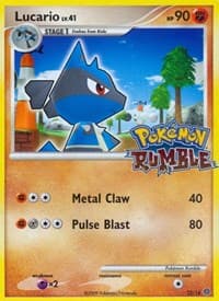 Lucario - Rumble - Pokemon card
