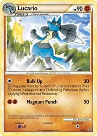 Lucario - Unleashed - Pokemon card
