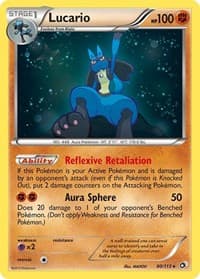 Lucario - Legendary Treasures - Pokemon card