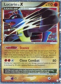 Lucario LV.X - Mysterious Treasures - Pokemon card