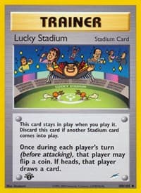 Lucky Stadium - Neo Destiny - Pokemon card