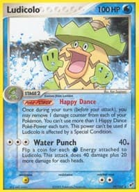 Ludicolo - EX Deoxys - Pokemon card