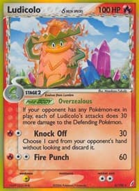 Ludicolo (Delta Species) - EX Crystal Guardians - Pokemon card